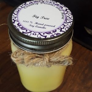 Fig tree scented 100% soy candle